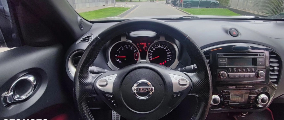 Nissan Juke cena 34999 przebieg: 168400, rok produkcji 2010 z Warszawa małe 211